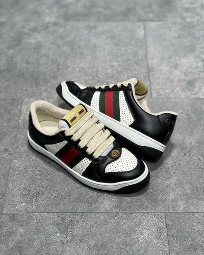 GG SCREENER LEATHER SNEAKERS