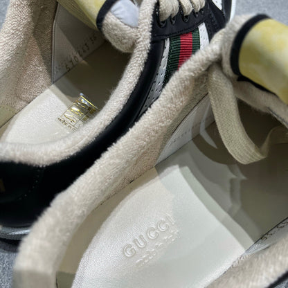 GG SCREENER LEATHER SNEAKERS
