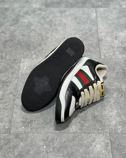 GG SCREENER LEATHER SNEAKERS