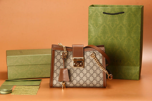 GG PADLOCK SMALL SHOULDER BAG