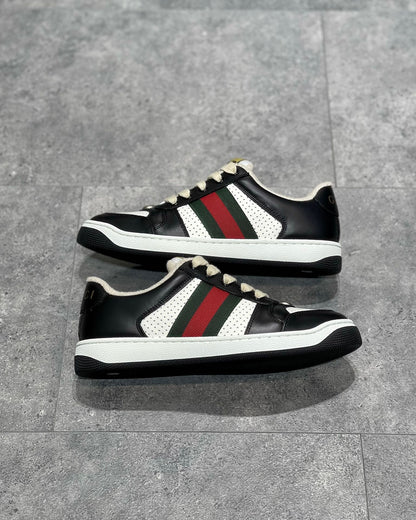 GG SCREENER LEATHER SNEAKERS