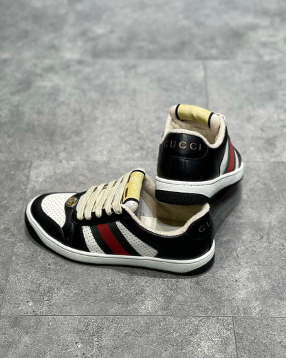 GG SCREENER LEATHER SNEAKERS
